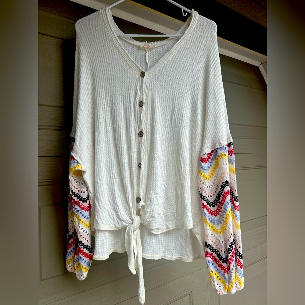 Womens flowy shirt